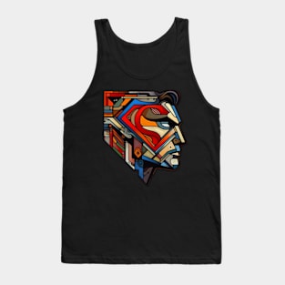 super human full color Tank Top